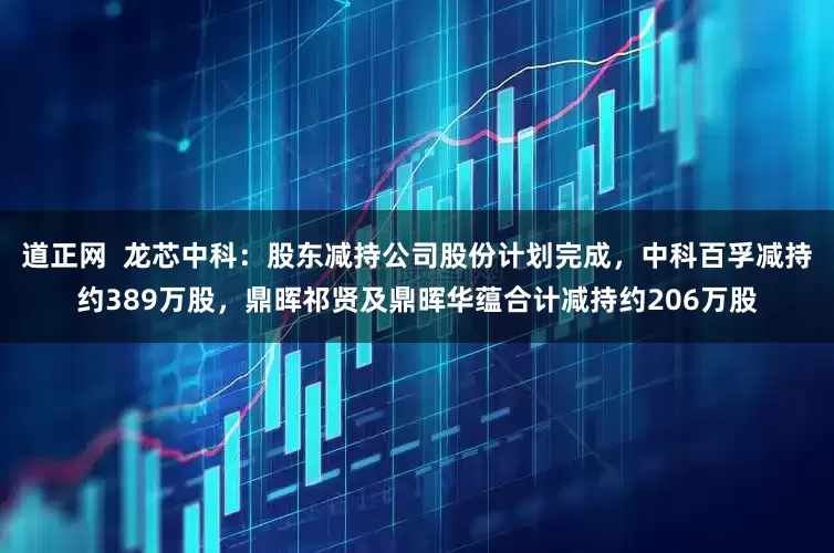 道正网  龙芯中科：股东减持公司股份计划完成，中科百孚减持约389万股，鼎晖祁贤及鼎晖华蕴合计减持约206万股