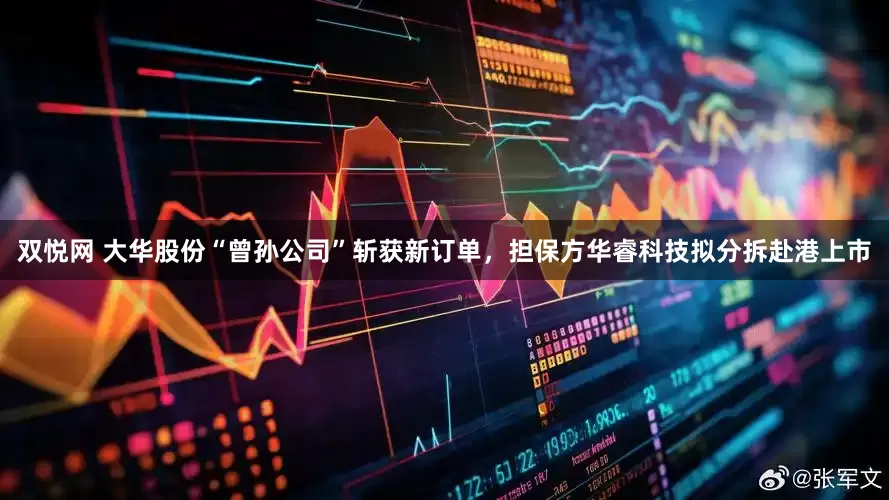 双悦网 大华股份“曾孙公司”斩获新订单，担保方华睿科技拟分拆赴港上市